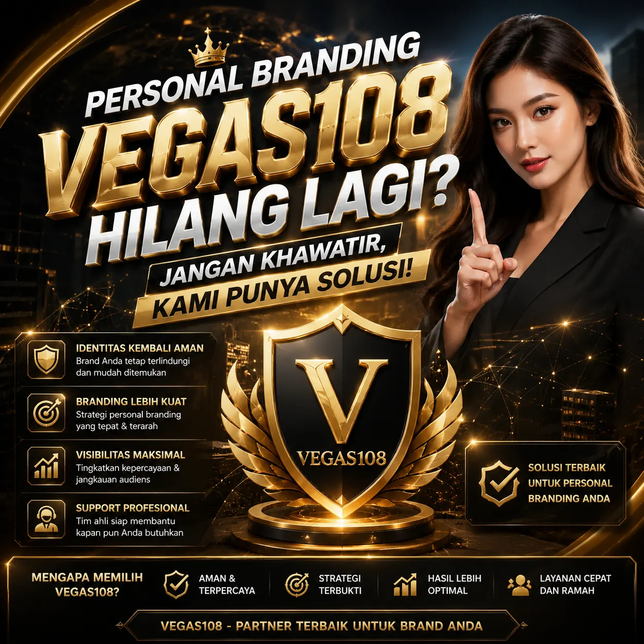 VEGAS108 Front Black 